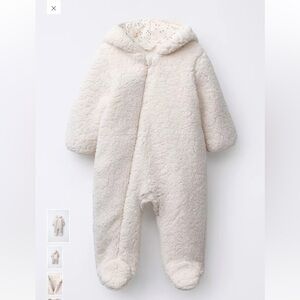 Zara Polar Fleece Romper